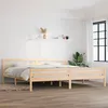 Image de vidaXL Bedframe zonder matras massief hout 200x200 cm814839