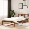 Image de vidaXL Bedframe massief hout honingbruin 90x200 cm814872