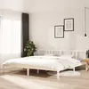Image de vidaXL Bedframe massief hout wit 200x200 cm814905
