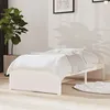 Image de vidaXL Bedframe massief hout wit 75x190 cm814910