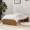 Image de vidaXL Bedframe massief hout honingbruin 75x190 cm814912
