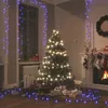 Image de vidaXL Guirlande LED avec 300 LED Guirlande Lumineuse Décoration de Fête Ornement de Noël Salle de Séjour Salon Intérieur Bleu 30 m PVC
