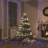Image de vidaXL Guirlande LED avec 1000 LED Guirlande Lumineuse Décoration de Fête Ornement de Noël Salle de Séjour Intérieur Bleu 100 m PVC