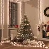 Image de vidaXL Guirlande Lumineuse à LED Groupées 400 LED Décoration de Noël Ornement de Vacances Décoration de Fête Extérieur Blanc Chaud 7,4 m PVC