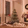 Image de Guirlande lumineuse à LED groupées 2000 LED Blanc chaud 17m PVC