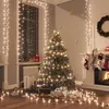 Image de vidaXL Guirlande à LED Compacte avec 400 LED Décoration de Noël Ornement de Vacances Décoration de Fête Intérieur Blanc 343254