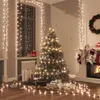 Image de vidaXL Guirlande à LED Compacte avec 2000 LED Décoration de Noël Ornement de Vacances Décoration de Fête Intérieur Blanc Chaud 45 m PVC