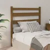 Image de vidaXL Hoofdbord 106x4x100 cm massief grenenhout honingbruin818408