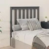 Image de vidaXL Hoofdbord 96x6x101 cm massief grenenhout grijs818502