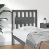 Image de vidaXL Hoofdbord 80,5x4x100 cm massief grenenhout grijs818547