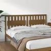 Image de vidaXL Hoofdbord 185,5x4x100 cm massief grenenhout honingbruin818588