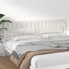 Image de vidaXL Hoofdbord 205,5x4x100 cm massief grenenhout wit818591