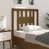 Image de vidaXL Hoofdbord 106x4x100 cm massief grenenhout honingbruin818658
