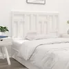 Image de Tête de lit Blanc 145,5x4x100 cm Bois massif de pin