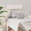 Image de vidaXL Hoofdbord 103,5x3x81 cm massief grenenhout wit819056
