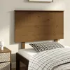 Image de vidaXL Hoofdbord 94x6x82,5 cm massief grenenhout honingbruin819153