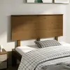Image de vidaXL Hoofdbord 139x6x82,5 cm massief grenenhout honingbruin819168