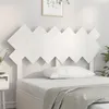 Image de vidaXL Hoofdbord 132x3x81 cm massief grenenhout wit819216