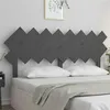 Image de vidaXL Hoofdbord 159,5x3x80,5 cm massief grenenhout grijs819232