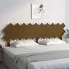 Image de vidaXL Hoofdbord 196x3x80,5 cm massief grenenhout honingbruin819243