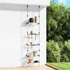 Image de Support de jardin télescopique à 3 étagères Argenté Aluminium