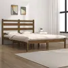 Image de vidaXL Bedframe massief grenenhout honingbruin 200x200 cm3103671
