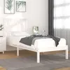 Image de vidaXL Bedframe massief grenenhout wit 90x190 cm3103899