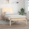 Image de vidaXL Bedframe massief hout 90x190 cm3104118