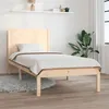 Image de vidaXL Bedframe zonder matras massief grenenhout 90x200 cm3104138