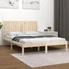 Image de Cadre de lit sans matelas 160x200 cm bois massif de pin