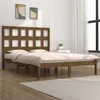 Image de vidaXL Bedframe massief grenenhout honingbruin 200x200 cm3104501