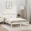 Image de vidaXL Bedframe massief hout wit 180x200 cm3104689