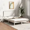 Image de vidaXL Bedframe zonder matras massief grenenhout wit 140x190 cm3104784