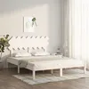 Image de vidaXL Bedframe massief hout wit 160x200 cm3104879