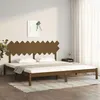 Image de vidaXL Bedframe massief hout honingbruin 200x200 cm3104891