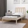 Image de vidaXL Bedframe zonder matras massief grenenhout 75x190 cm3105031