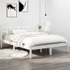 Image de vidaXL Bedframe massief hout wit 150x200 cm3105411