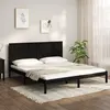 Image de vidaXL Bedframe massief grenenhout zwart 200x200 cm3105754