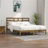 Image de vidaXL Bedframe massief hout honingbruin 200x200 cm3105818