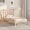 Image de vidaXL Bedframe massief hout 75x190 cm3105910
