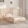 Image de vidaXL Bedframe massief hout 90x190 cm3105915