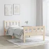 Image de vidaXL Bedframe massief hout 90x190 cm810644