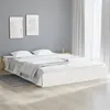 Image de vidaXL Bedframe massief hout wit 150x200 cm820038