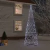 Image de Arbre de Noël cône 1400 LED Blanc froid 160x500 cm