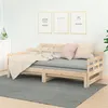 Image de Lit coulissant sans matelas bois de pin solide