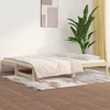 Image de Lit coulissant sans matelas 2x(90x190) cm Bois de pin massif