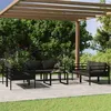 Image de vidaXL 7-delige Loungeset met kussens aluminium antracietkleurig3107801