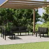 Image de Salon de jardin vidaxl aluminium 6 personnes 6 pieces