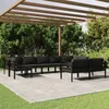 Image de Salon de jardin modulable vidaxl aluminium 9 personnes 9 pieces