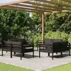Image de Salon de jardin vidaxl aluminium 8 personnes 8 pieces